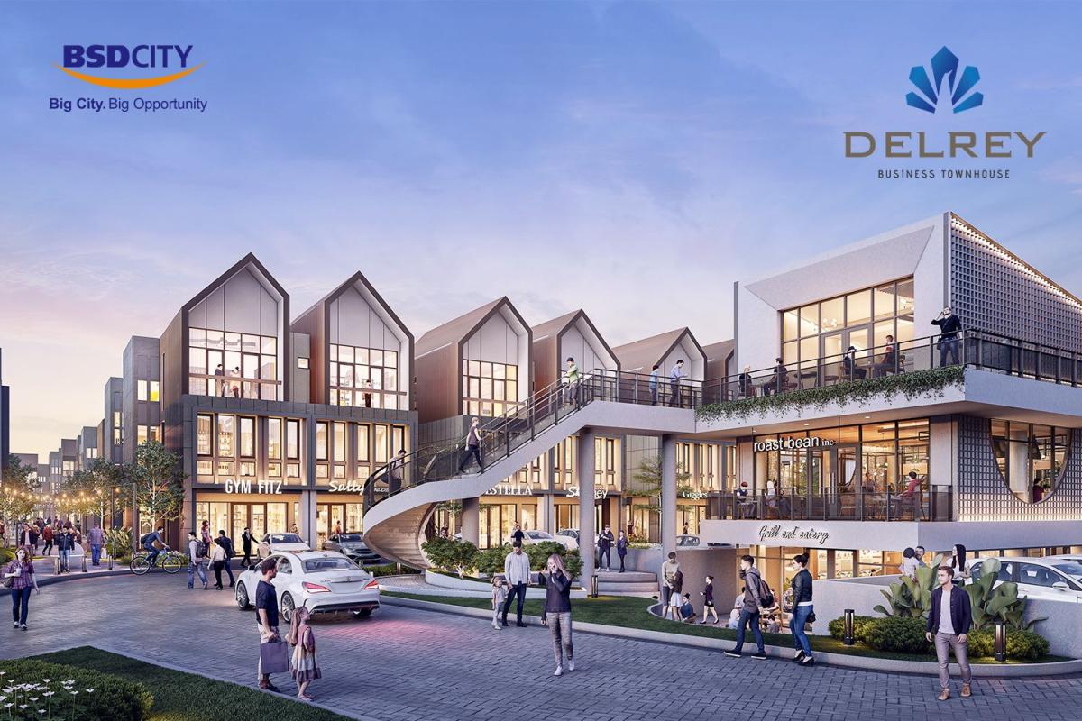 Delrey BIZTOWN Type 6 at BSD CITY